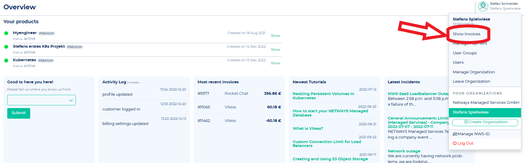 Screenshot_show_invoices