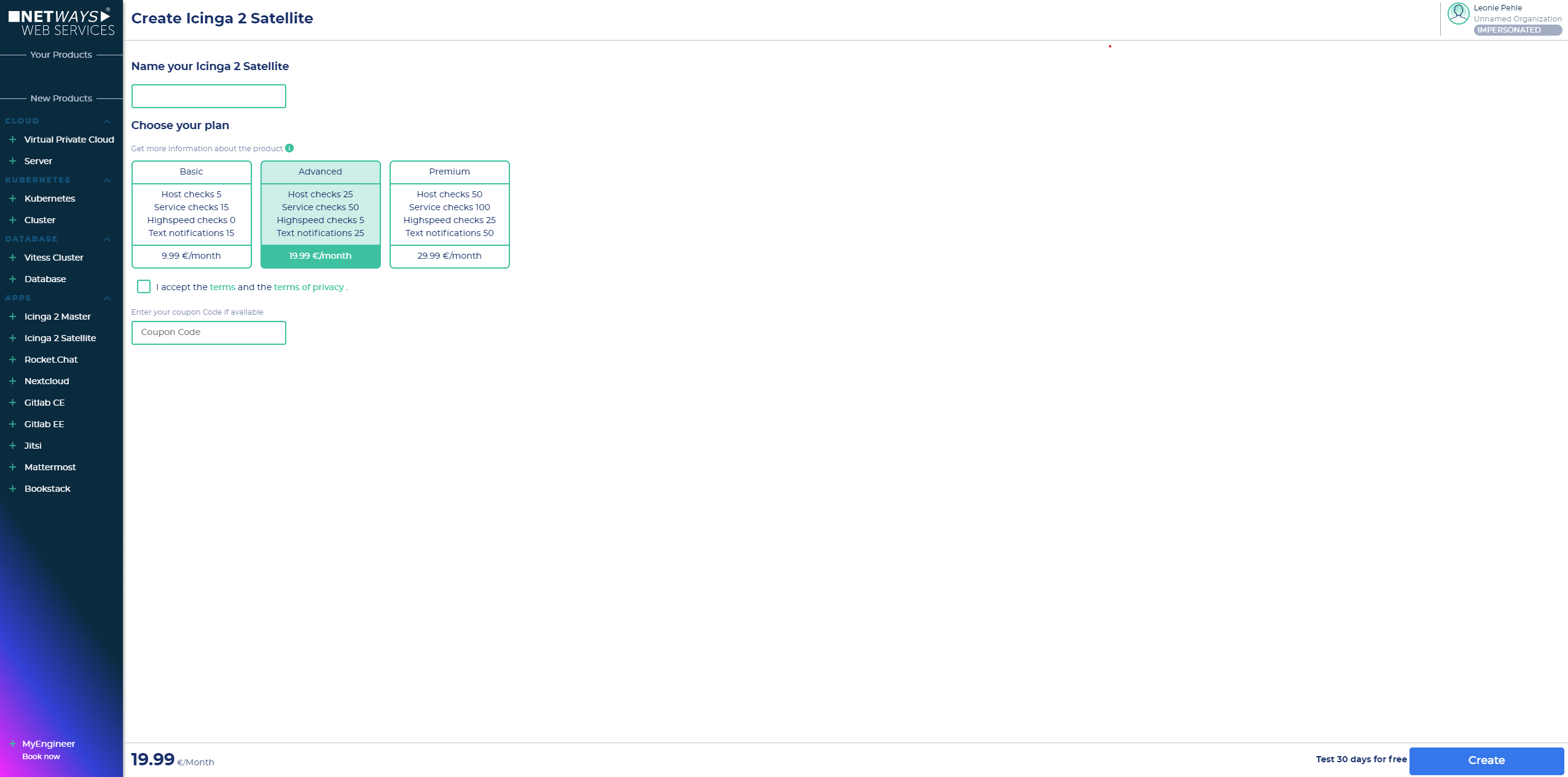 Configure Icinga Satellite